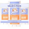 Jukebox Natural Women’s Deodorant – Aluminum Free, 72 Hour Odor Protection – Made with Arrowroot, Charcoal & Postbiotics – Coconut Dreamin', 2.65 oz (3-Pack)