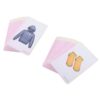 Julihai Entertainment Piles Card Game, Portable Playing Cards Family Interactive Toy 2-6 Players for Indoor Outdoor Travel