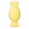 Jumbo Candy Squishy Toy, 10.6-Inch Oversized Squeeze Fidget with Soft Flour-Like Filling, 3-Second Slow Rise TPR Stress Relief Sensory Toy for Kids, Teens and Adults, Birthday, Yellow