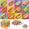 Jumbo Floor Puzzle for Kids,48 Piece Hot Dog Jigsaw Puzzle Ages 3-8
