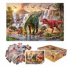 Jumbo Floor Puzzles for Kids Ages 3-5 48 Piece Dinosaur Educational Toy