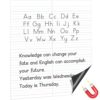 Jumbo Magnetic Dry Erase Handwriting Paper 24x28in Magnet Handwriting Lined Paper for Classroom Whiteboard Writing Chart Giant Magnetic Newsprint Notebook Story Papers Home School Teaching Supplies