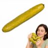 Jumbo Pickle Squishy Slow Rising Anxiety Relief Fidget Toy