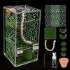 Jumping Spider Terrarium 4" x 4" x 8" DIY Habitat Kit