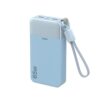 JUOVI Power Bank 65W 20000mAh Laptop Portable Charger with Detachable Cable, PD QC 4-Port Fast Charging, External Battery Pack for MacBook iPad Tablet iPhone Samsung and More