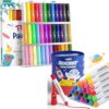 JUPITEARTH 36 Colors Tempera Paint Sticks+ 26 Colors Washable Rocket Tempera Paint Sticks for Kids