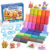 JUPITEARTH Air Dry Clay for Kids, 36 Colors Modeling Clay Kit
