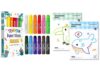 JUPITEARTH Paint Sticks for Kids 12 Colors + Drawing Pad for Kid 2-Pack