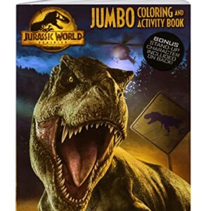Jurassic World Jumbo Coloring and Activity Book - 64 Pages