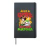 Just A Girl Who loves Matcha Tea Hardcover Journal, Black
