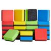Juvale 24-Pack Square Magnetic Mini Dry Erase Erasers - 2 x 0.8 in & 4 Colors - Magnetic Whiteboard Erasers - School Supplies & Classroom Must Haves