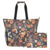 JUZIHAI Tropical Floral Beach Bags for Women