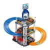 JWQFBC Car Playset Manual Vehicle Mechanical Rail Interactive Educational Toy Structure Suitable for Preschool, Parking Lot