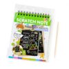 JWQFBC Scratch Pad Paper with Wooden - for Travel