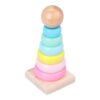 JWQFBC Stacking Toy, Preschool Sensory Toy, Develop Cognition Ability, Macaron