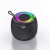 JYX Bluetooth Lautsprecher, 40W Tragbarer Party Lautsprecher mit Bluetooth 5.3, IPX7 Wasserdicht, TWS Stereo, RGB Licht, 24H Akku, TF/USB, Outdoor Musikbox für Party, Camping und Garten（Schwarz