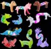 Kabvry 10 PCS LED Animal Pop Tubes Fidget Toys, Sensory Toys for Kids 3+