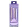 KAIYUEMAOYI Makeup Brush Set for Beginners, Cosmetic Brushes with Eyeshadow Brush, Makeup Sponge, and Powder Puff