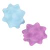 KAJNBN 2pcs Portable Spiky Massage Ball for Muscle Release and Deep Tissue Massage Textured Abs Foot Massager Tool with Nonslip Firm Surface, for Gym and Daily Use to Back and Muscle