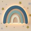 KALEOLI Rainbow Night Light for Boy Nursery Decor