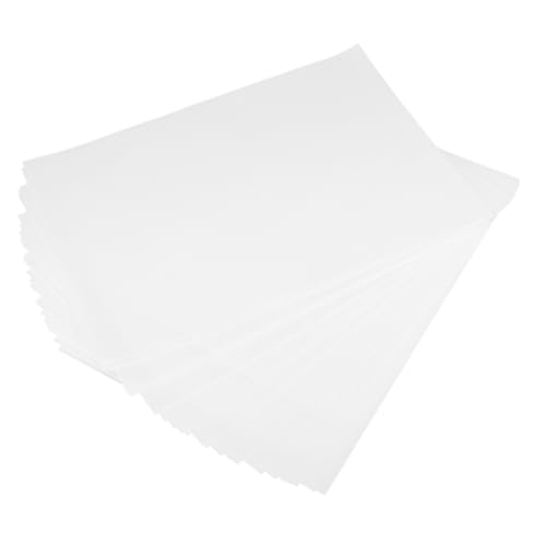 KALLORY 100pcs A3 Copy Sheets Bright Printer Sheets Thick Multipurpose Office Copy Sheets for Report Printing and Professional Document Use Smooth Surface and Wood Pulp Material for Home