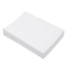 KALLORY 100pcs Self Adhesive Laminating Sheets PVC Photo Sealing Film Nonreflective Protective Film for Documents and Photos Office Supplies and DIY Projects