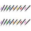 KALLORY 16pcs Fine Point Liquid Chalk Pens for Glass and Acrylic Surfaces, Erasable Neon Color Markers with Plastic Body, for LED Light Board and Party Decoration Random Color