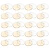 KALLORY 30pcs Petri Dishes with Nutrient Agar 2.8 Inch Prepoured Agar Plates for Microbiology and Laboratory Research, Support Healthy Culture Growth, for Classroom Science Experiment Prep