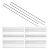 KALLORY Hot Glue Sticks Resin Adhesive Hot Melt Glue Sticks 40pcs 0.43x7.87 Inch with Versatile Material Compatibility for DIY Crafts and Repairs for Wood and Plastic