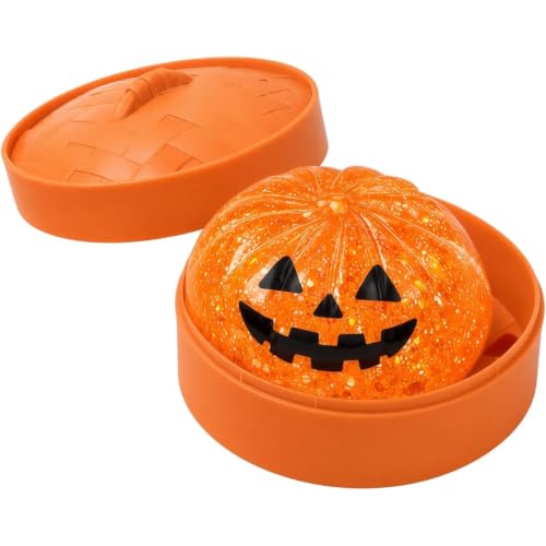 KangJJ Giant Dumpling Squeezable Halloween Dumpling, Dumpling Squish with Steamer Colorful Dumplings Stress Balls Stress Relief Fidget Sensory Toy for Holiday & Birthday Gifts Stretchy Desk Toys