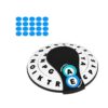 KangJJ Spin & Shout Word Game Board Games the Fast-Paced Family Party Games,Letter Spinner Wheels,Learning Word Game for Teens & Adults,15-20 Minute Play Time