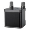 Karaoke Machine with 2 Wireless Microphones, Portable Wireless Karaoke Speaker, Compact ABS for Home and Outdoor KTV, 6.1 x 6.1 x 5.4 in