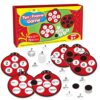 Kasfalci Number Games for Kids Toddlers,Ten Frame Set,Math Games,Math Manipulative,Addition & Subtraction Flash Cards,Ladybug Counting Toys,Matching Board Games,Preschool Classroom Must Haves