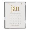 kate spade new york Monthly Desk Calendar 2027, Enchanted Dot