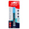 Kathay 86212630 Liquid Chalk Marker, Erasable, Blue, 5 mm Tip, Water Based Ink, Reversible Tip, Perfect for Whiteboards, Glass, Plastics or Mirrors