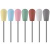 KAZIPOP 7Pcs Nail Silicone Polisher Nail Grinders Drill Bits