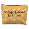 KBRCT Occupational Therapy Gifts, Occupational Therapist OT Gifts Makeup Bag for Women, Mental Health Psychology Gift Makeup Zipper Pouch