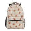Kcldeci Kids Backpack for Boys Girls Elementary School Backpacks Teddy Bears with Red Bows Boys Children Bookbags Primary Kindergarten Backpack M
