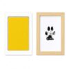 Keatsy Clean Touch Pet Paw Print Ink Pad Kit, No Mess Dog and Cat Paw Stamp, 2 Cards, Small and Large Size Options, DIY Memorial Keepsake for Albums and Frames