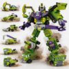 kececo 6-in-1 Transform Mecha Kit, 862PCS Engineering Robot Toy Kids 8+