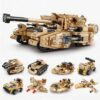 kececo Construction Set, World War II Army Model Toys, Adults or Men and Boys, Home Decoration History Collection Gift for Military Fans Tanks Military Army Sets