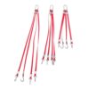 Keenso 1/50 Scale Crane Model Rigging Slings, Chains Straps Hooks Accessories with Textures Proportions for Construction Vehicle