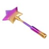 Keenso Credit Card Wand 3D Printed Tap to Pay Holder 14.57 X 6.30 In ABS Star Topper Built In Card Slot Contactless Payment Prop for Checkout Parties Kids Adults