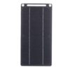 Keenso Solar Panel, ETFE Monocrystalline Silicon Portable Solar Charger 6W USB Type C Dual Output 22.5% Efficiency for Camping Hiking Travel Emergency Phone Charging