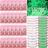 Kenning 24 Set Friendship Bracelet Making Kits Glow in The Dark Letter Beads DIY Jewelry Supplies Colorful Various Beads Set Personalized Bracelet for Christmas Wedding Birthday Gift Craft Wrapped