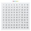 KESYOO 1 Set Early Learning Numbers Chart 1-100 Educational Poster for Kids Home Number Learning Chart Counting Poster for Educational Toys