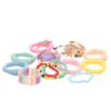 KESYOO 20Pcs Colorful Resin Stacking Rings Cute Knuckle Rings for Women Finger Jewelry for Birthdays Holidays