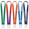 Ketangmu Custom Personalized Lanyards 30-5000PCS with Logo/Photo/Text/Name, Bulk Custom Lanyard for ID Badges, Customized Lanyards for Office Company School Event (double paparazzi button)