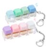 Keyboard Clicker Fidget, Keyboard Fidget Toy Silent Clicker Fidget Keychain Clicky Keyboard for Adults Stress Relief Anxiety Sensory Clicker Fidget Toy