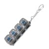 Keyboard Fidget Toys for Adults 4 Keys Sensory Toy with Light Clicker Keyboard Keychain Toys for Stress Relief